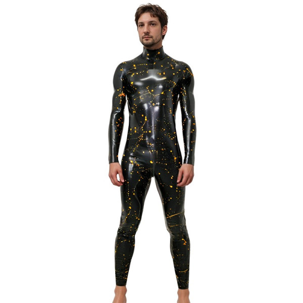 Galaxy suit with thru zip